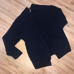 Dark Navy Free People Cardigan